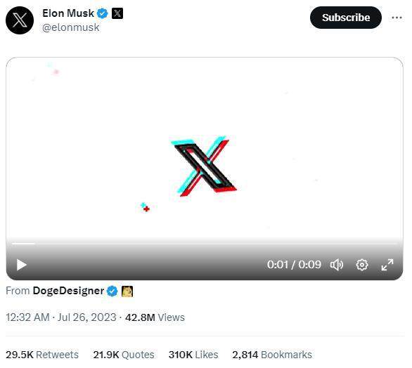 马斯克引发市场轰动 狗狗币闻讯一度跳涨逾10%-第1张图片-欧意下载