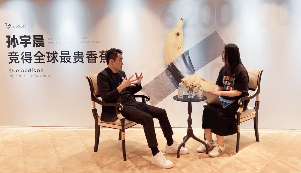 买下最贵香蕉引发全球关注度后，我们和孙宇晨聊了聊-第1张图片-欧意下载