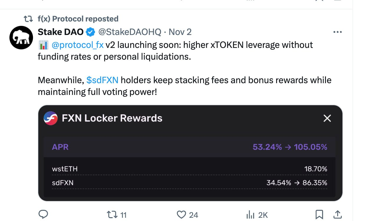 f(x)Protocol：新型高效稳定币协议，会在本轮牛市周期起舞吗？-第1张图片-欧意下载