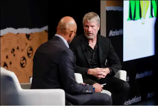 华尔街日报：比特币狂热背后，微策略股票杠杆的风险逐渐浮现-第2张图片-欧意下载