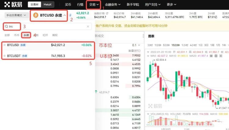 永续合约交易怎么玩 新手入门级教程-第14张图片-欧意下载