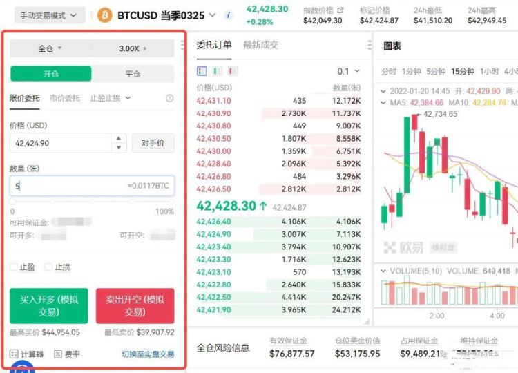 永续合约交易怎么玩 新手入门级教程-第15张图片-欧意下载