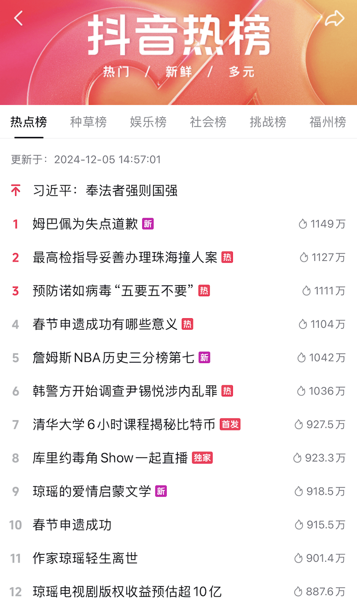 “清华大学开设的揭密比特币”课程登顶抖音热搜榜第七-第1张图片-欧意下载