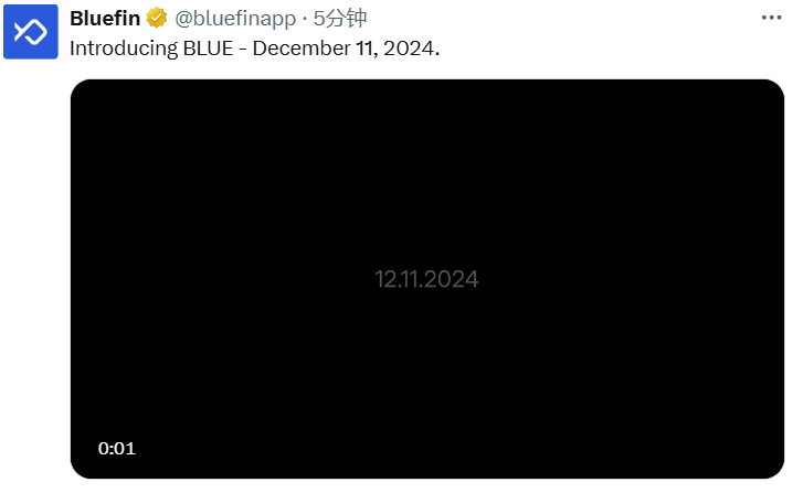 去中心化交易平台Bluefin或将于12月11日推出BLUE-第1张图片-欧意下载