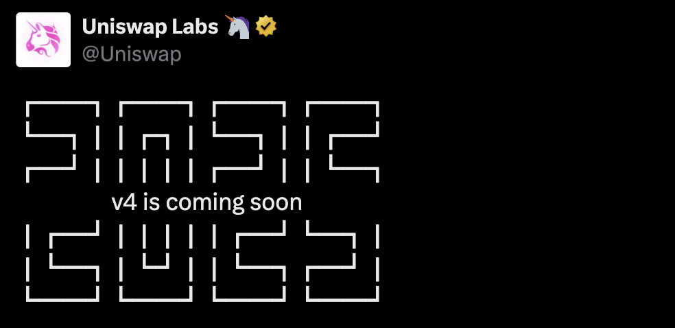 Uniswap暗示V4版本即将推出-第1张图片-欧意下载
